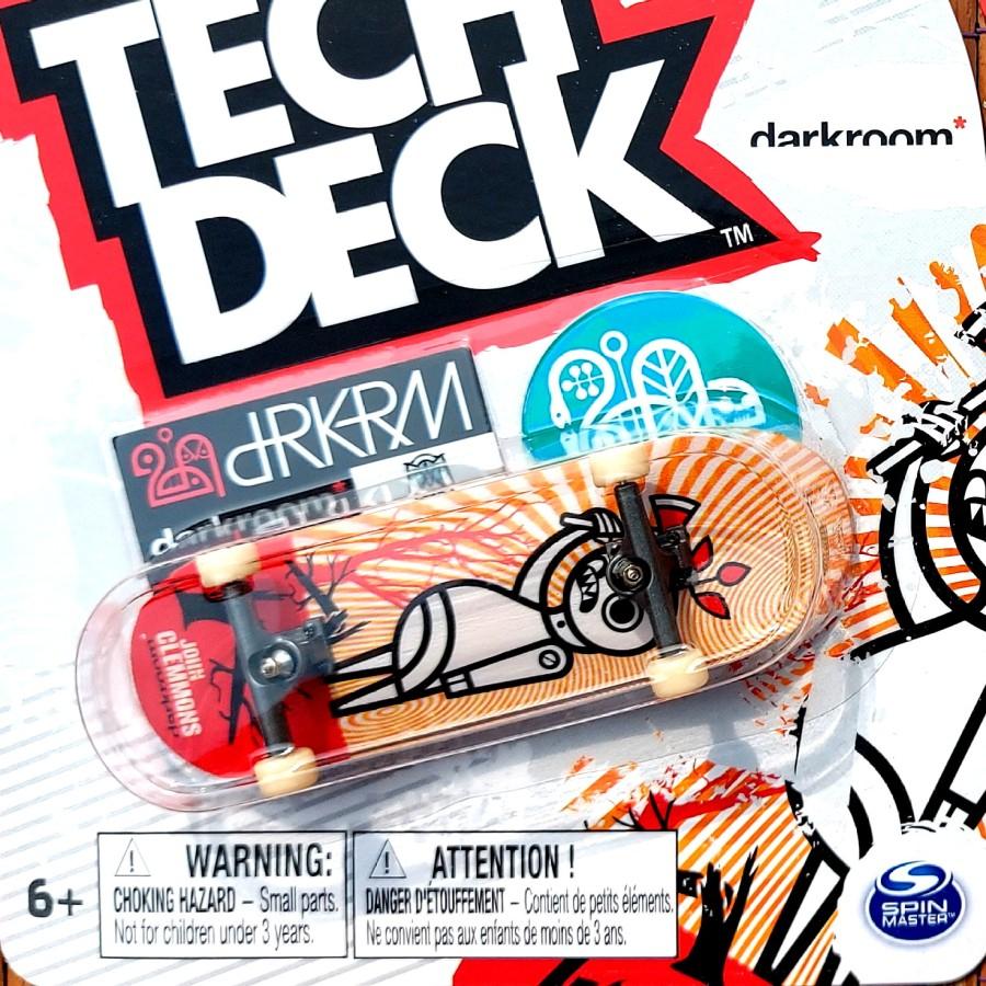 Tech DECK 2023 WORLD PRO SERIES PLATINUM PINK PRIMITIVE JOHN CLEMMONS