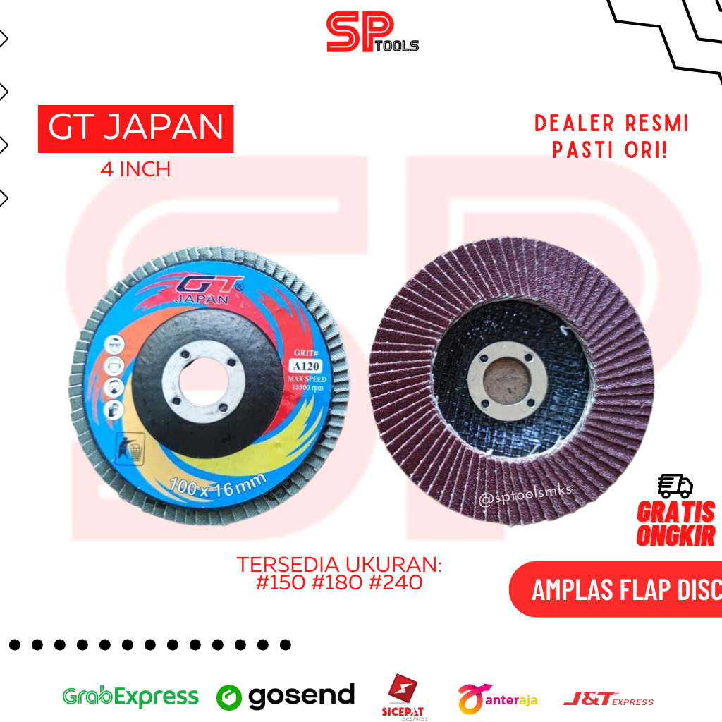 Flap DISC / SANDING GRIND STACKING STACKING 4