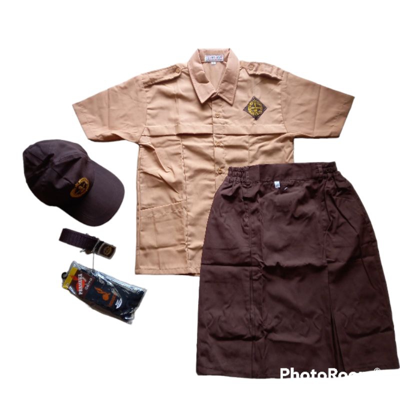 Super Complete Suit Scouts Short Shirt Short Skirt Junior High School Uniform Shopee Philippines