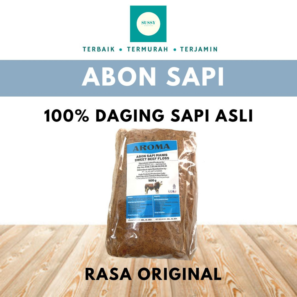 Boyolali AROMA Beef Shredded 1000 GR Shopee Philippines