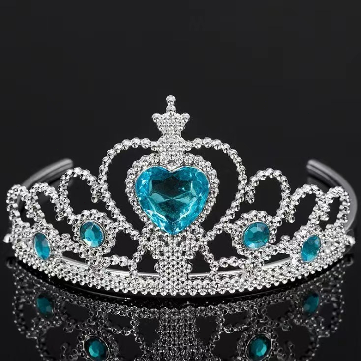 Frozen Children's Headdress Elsa Crystal Crown Protagonist Crown Gala