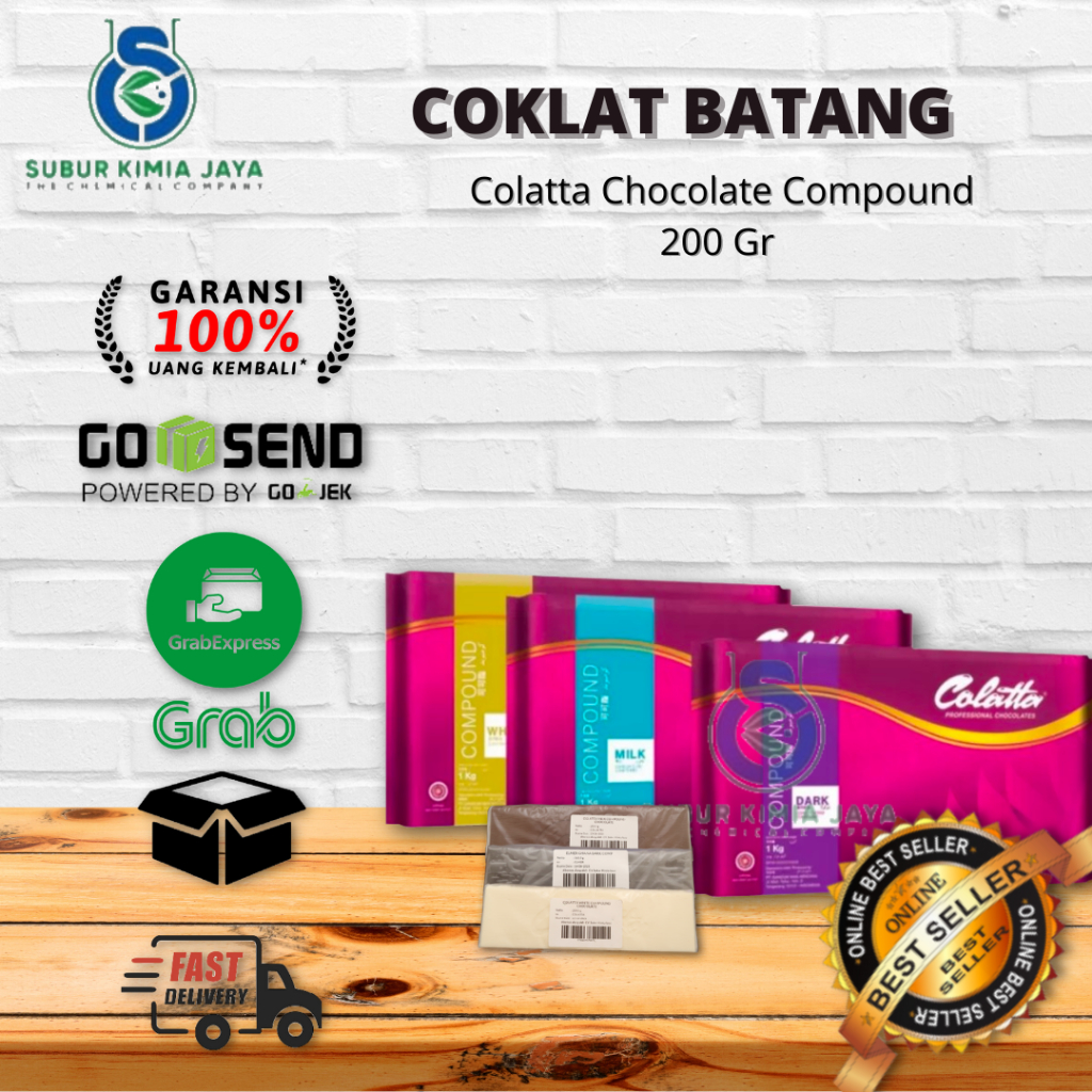 Colatta Chocolate Compound 200 Gr / Chocolate Bar All Variants | Shopee ...