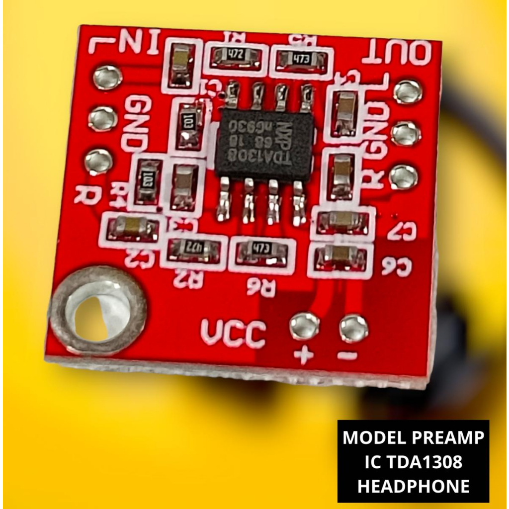 Tda1308 Headphone Preamp Module Kit Earphone Pre amplifier Board DC36V
