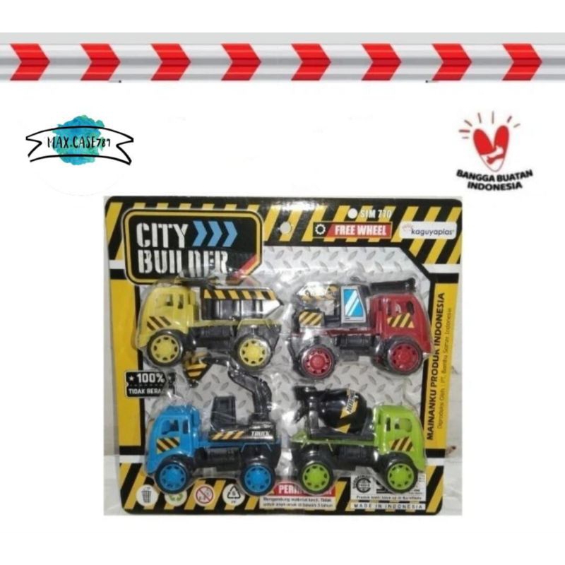 Children's TOYS CITY BUILDER TOYS CHILDREN'S TRUCK TOYS SNI