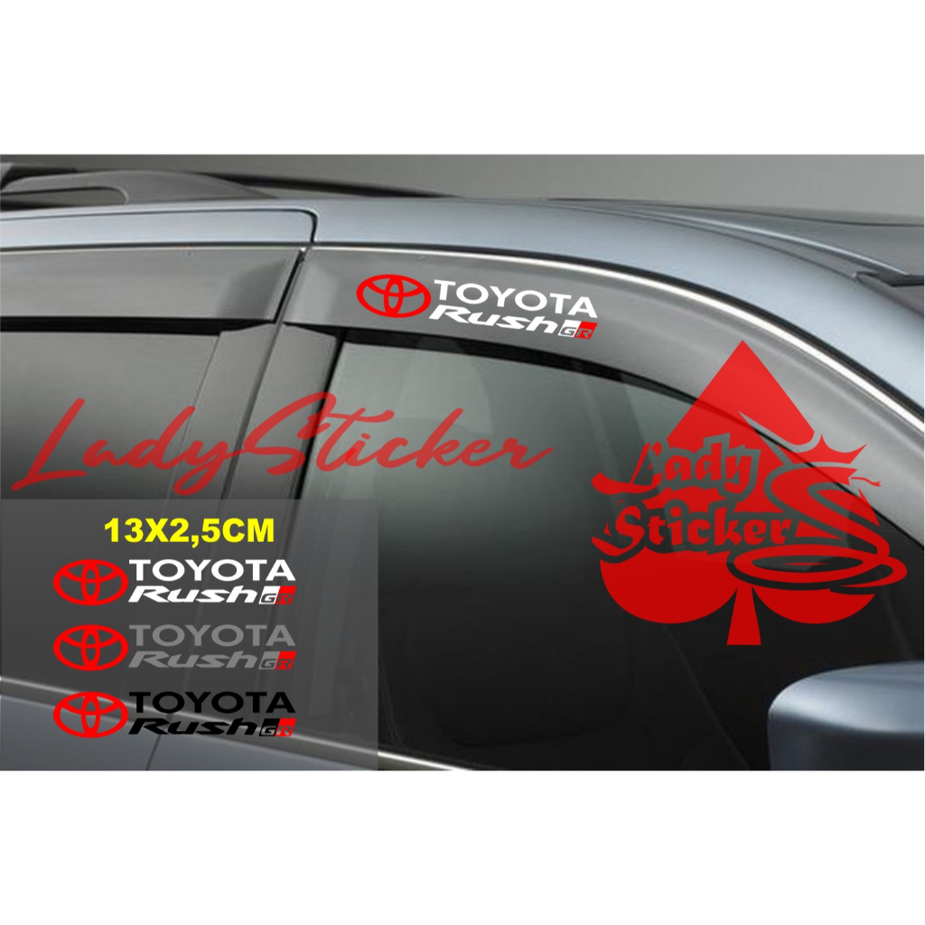 Cutting sticker gutter air rush gr kanji japan sticker cover gutter car ...