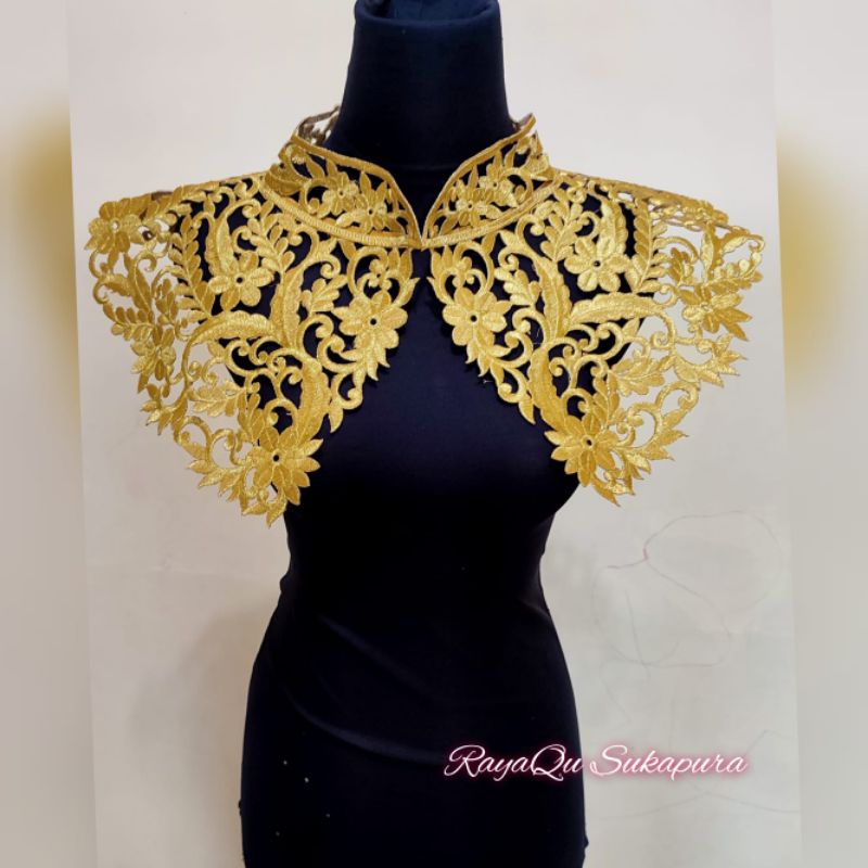 Embroidery Circle Collar sianghay | Shopee Philippines