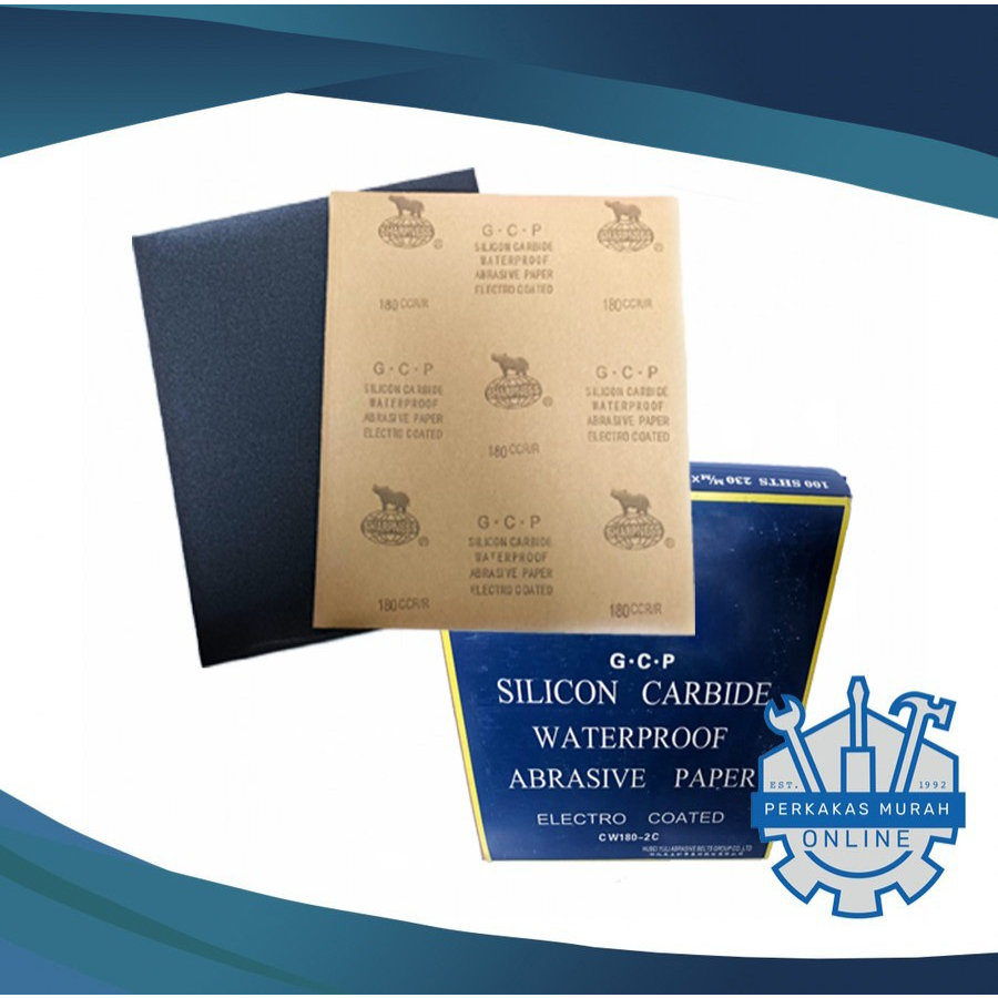Sandpaper sheet/waterproof Sandpaper/duco Sandpaper 230x280 mm | Shopee ...