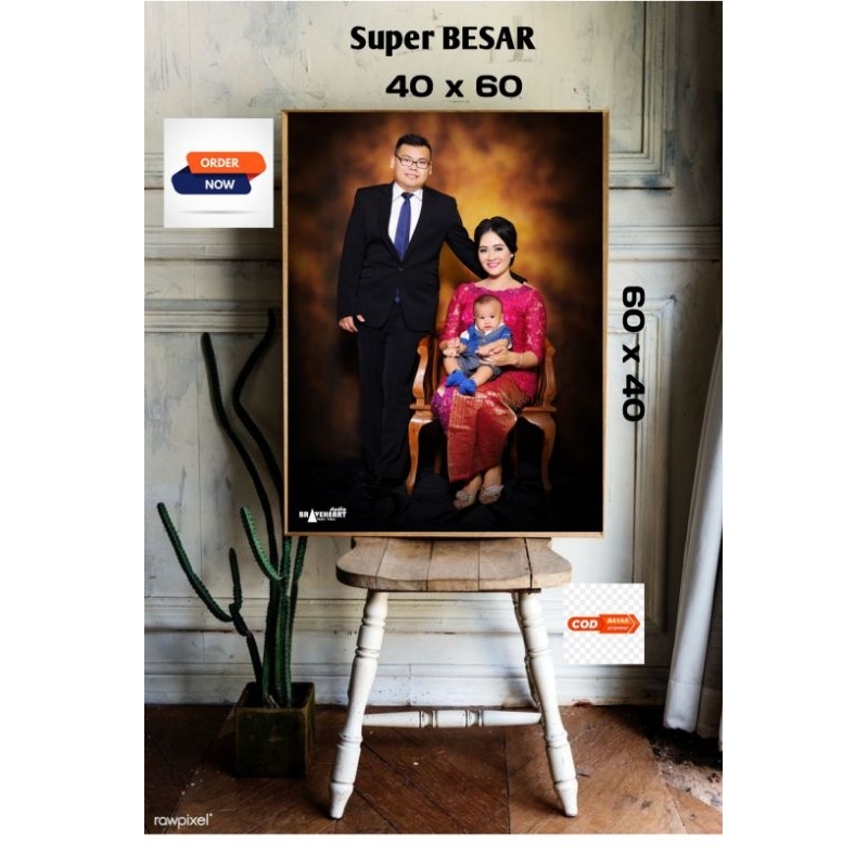 Photo printing plus frames can be used for super jumbo super weddings ...