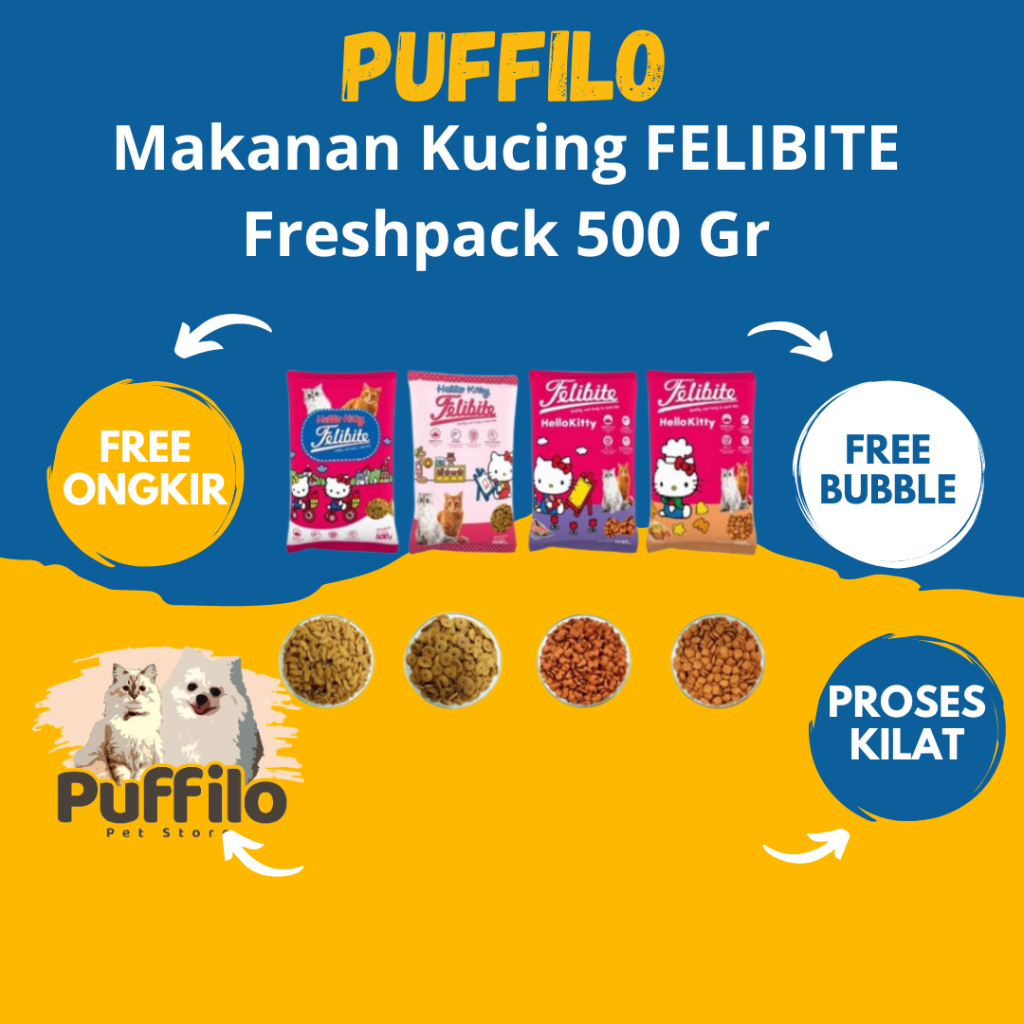 Felibite Freshpack Cat Food 500 Gr | Shopee Philippines