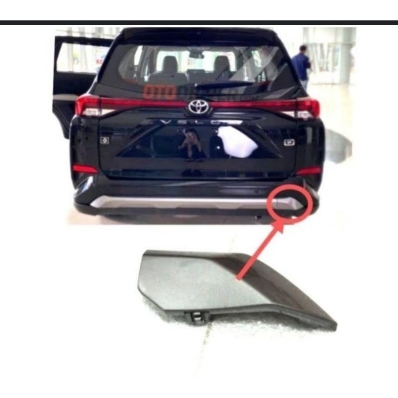 Original 2022 toyota avanza veloz rear bumper cover | Shopee Philippines