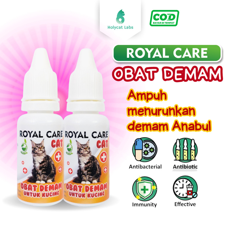 Royal Care Cat Fever Medicine 10ml - Effective Pain Reduction Body ...