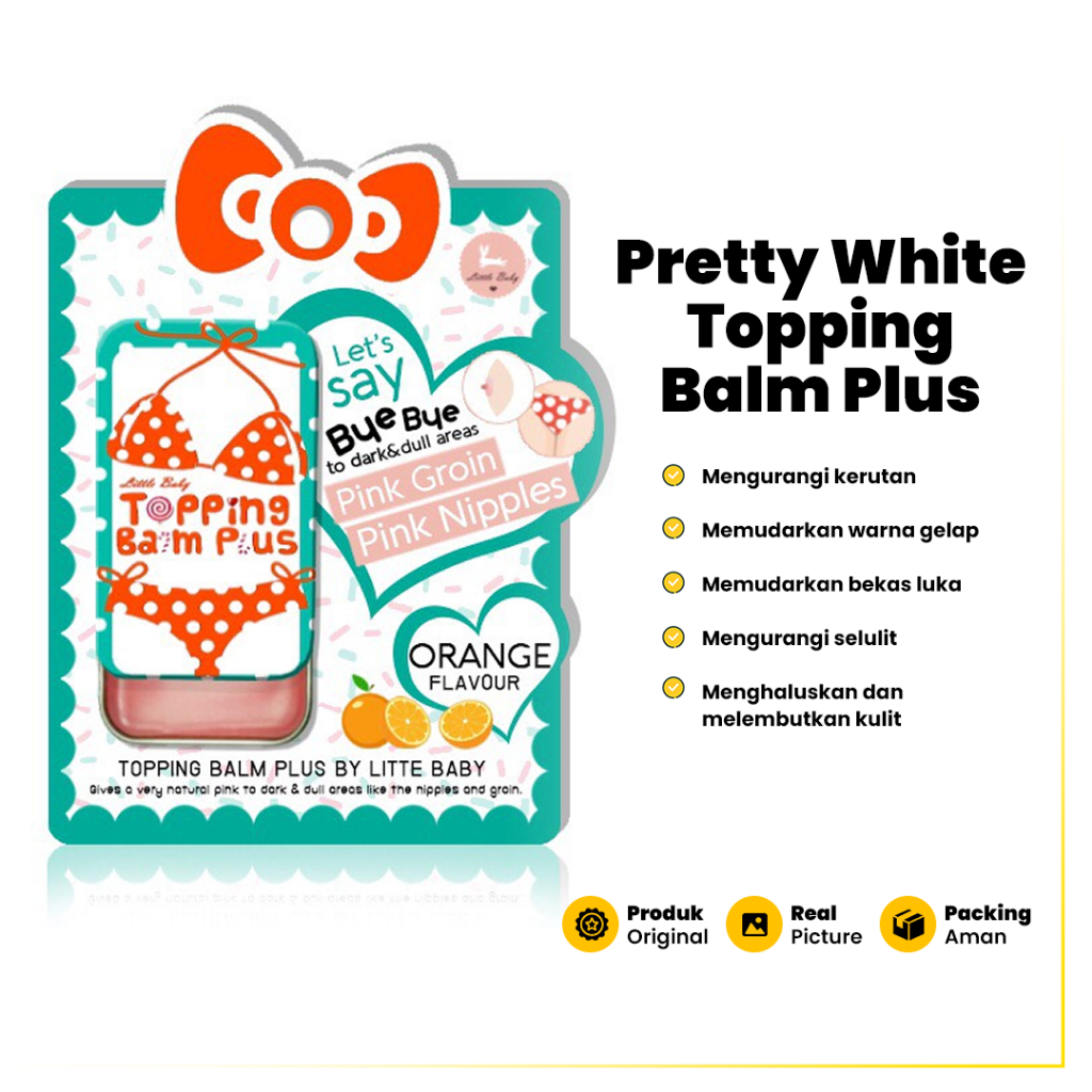 Topping Balm Plus Pretty White Effective Solution for Nipples and ...