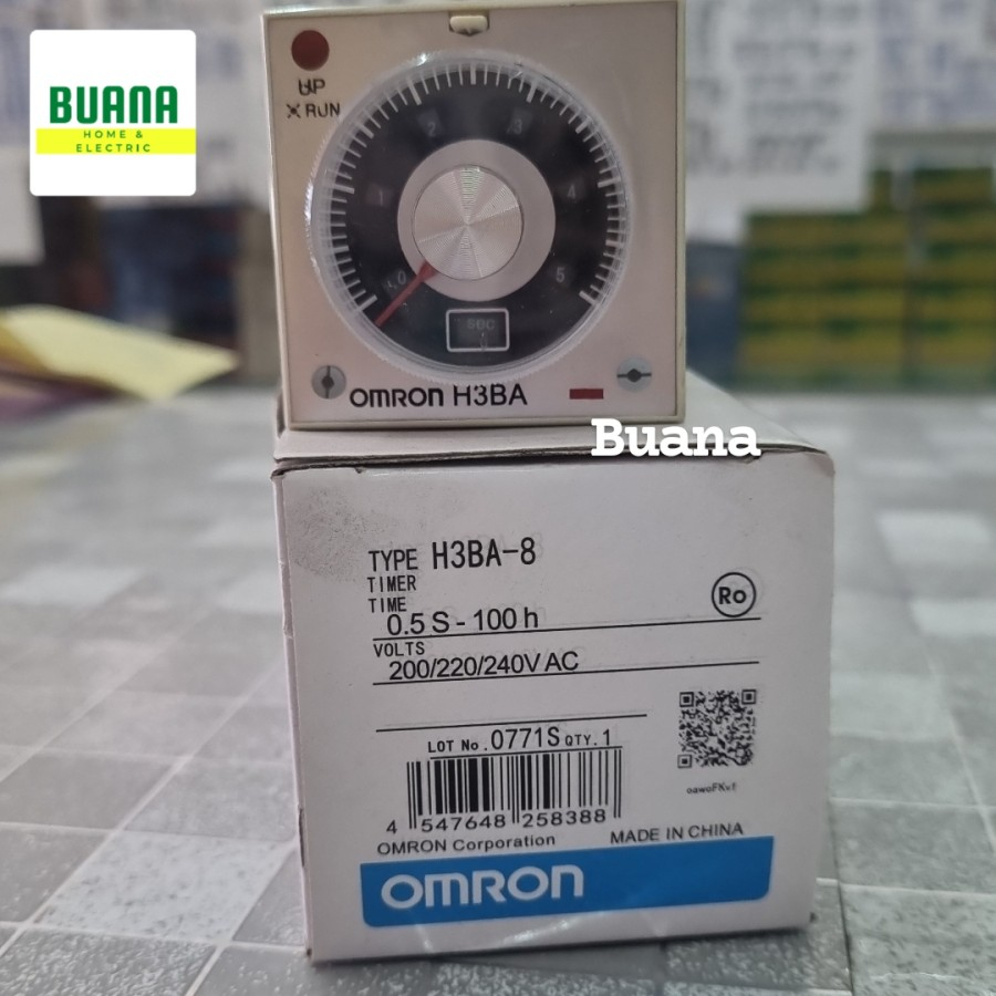 Omron h3ba-A8 220v AC timer / h3ba 220v analog timer | Shopee Philippines