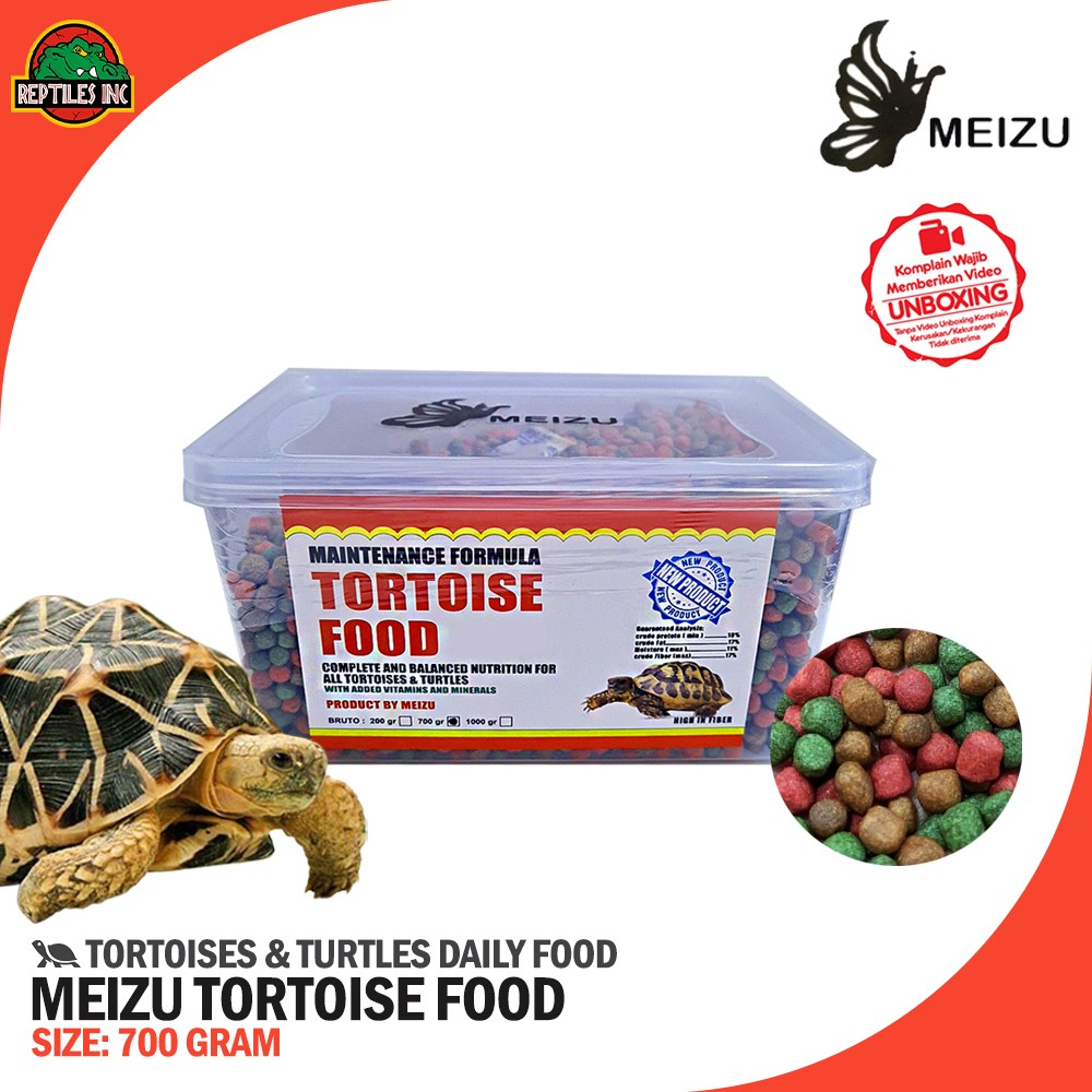 Meizu Tortoise Food 700gr Sulcata Pardalis Aldabra Land Turtle Food ...