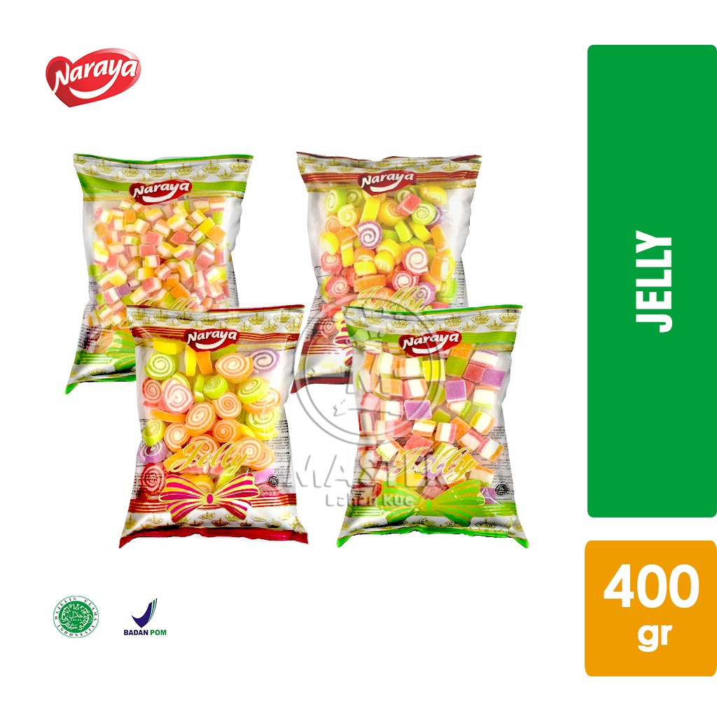 Jelly Naraya/Jelly Candy/Roll/Sandwich [400 gr] Shopee Philippines