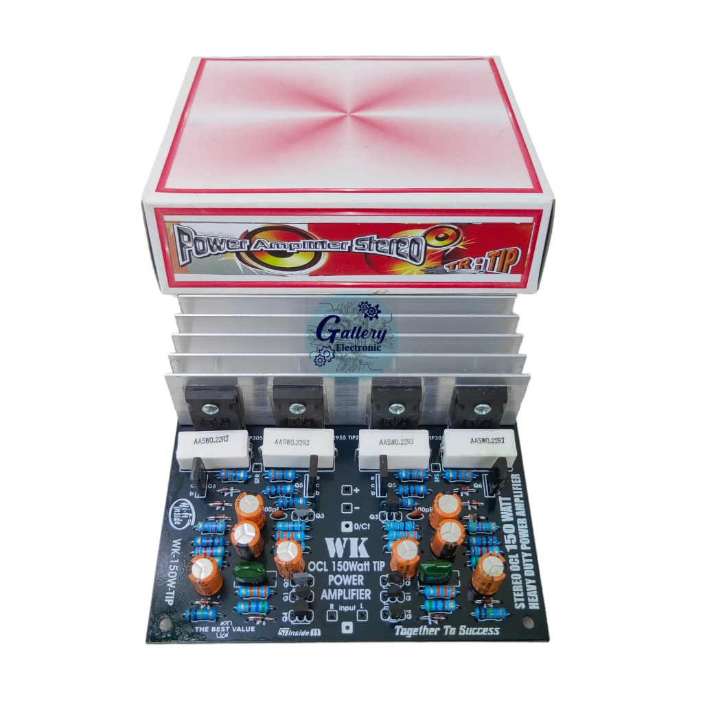 Ocl 150w 150w Stereo Power Driver Complete With ST final TIP+Thick