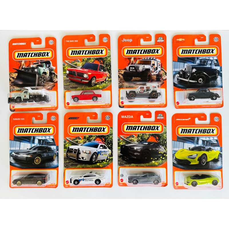 Matchbox ORIGINAL/McLAREN 720 SPIDER/1969 BMW 2002/PLOW MASTER 6000/ ...