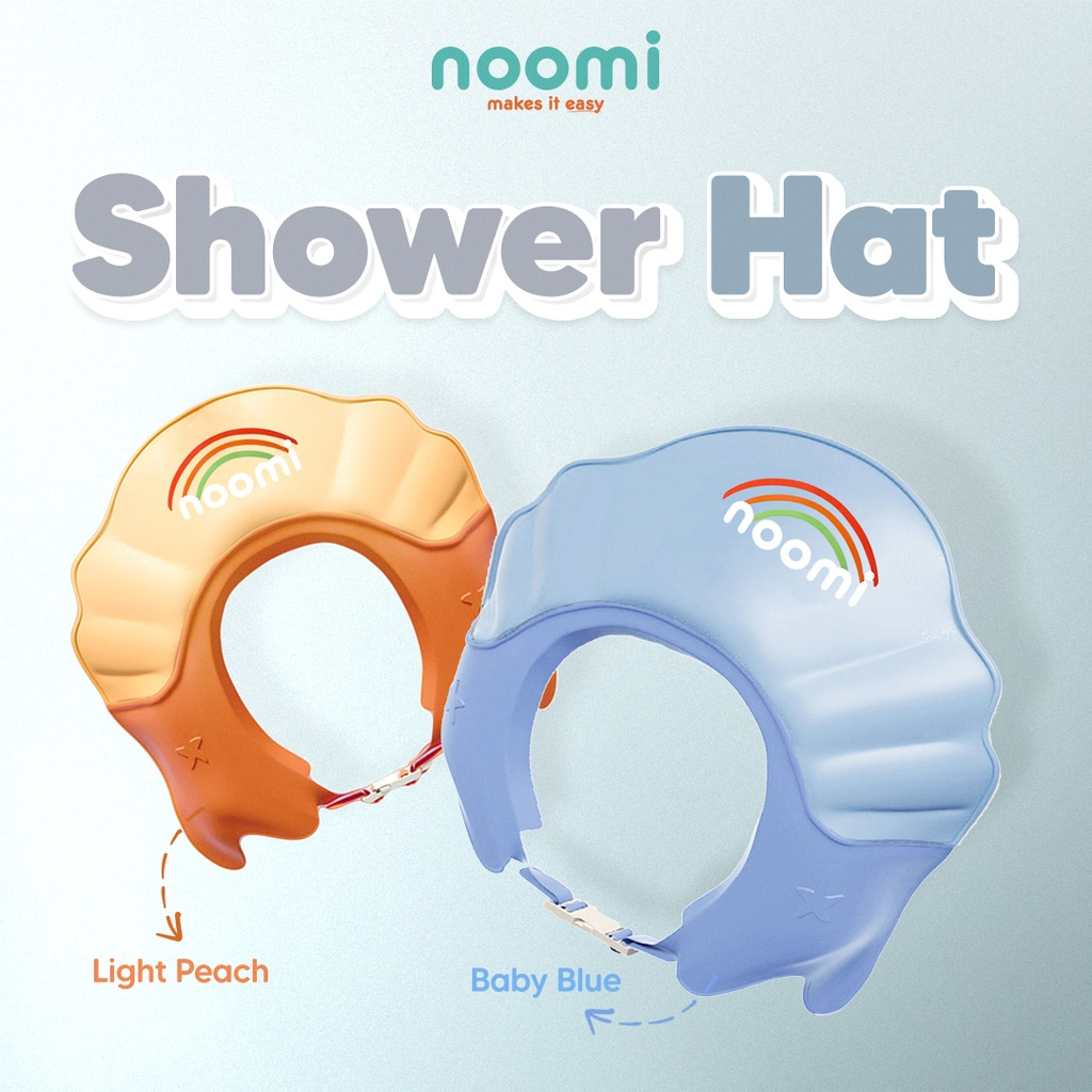 Noomi Shower Hat Baby Shampoo Cap Showerhat Children's Shampooing