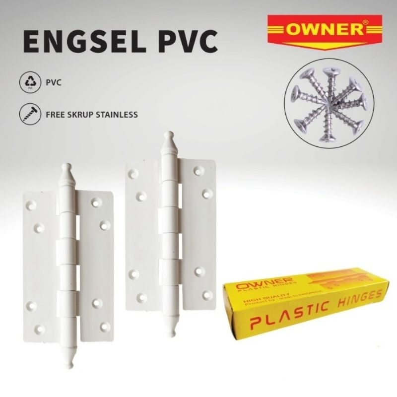Bathroom Door Hinges/PVC OWNER Toilet Hinges Shopee Philippines