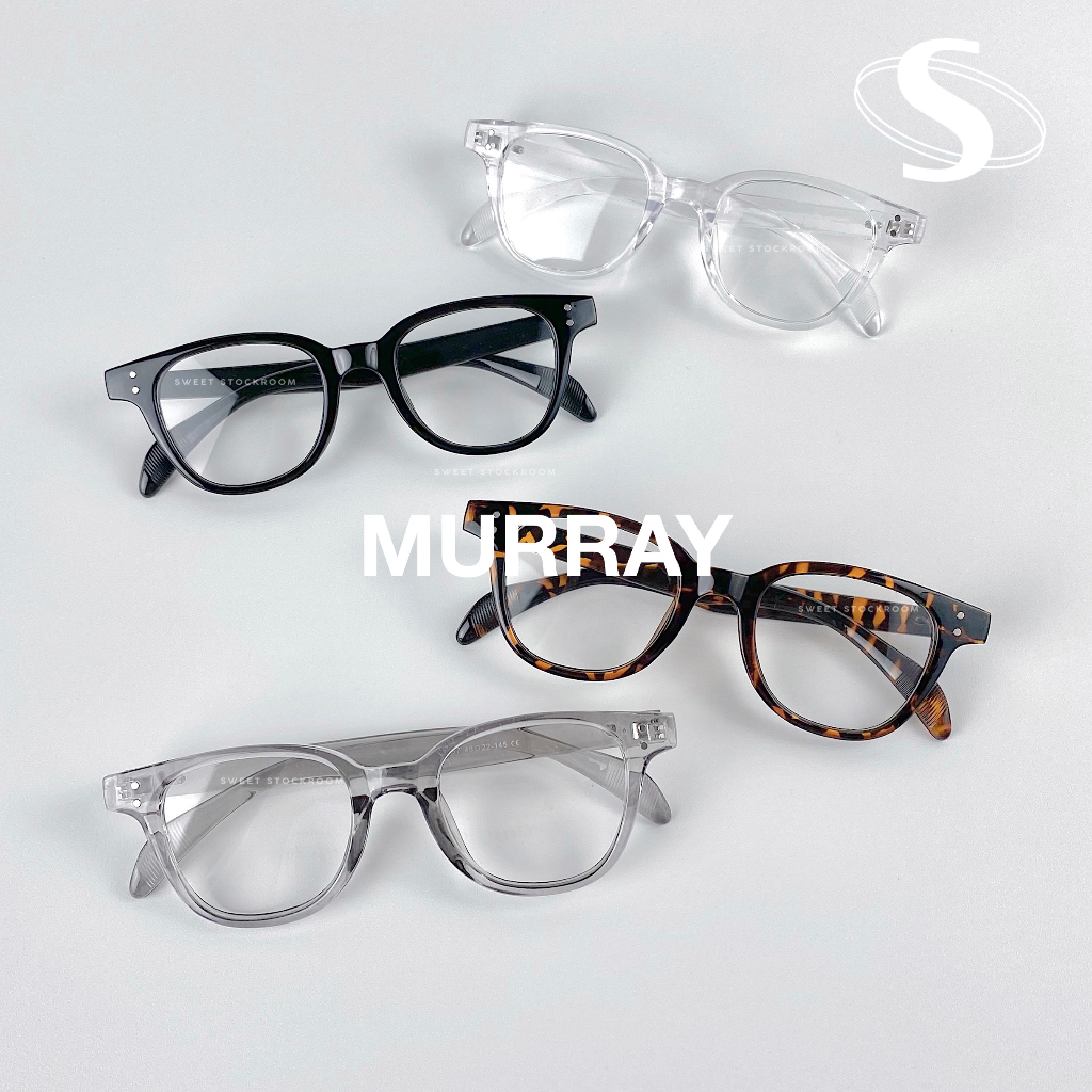 Sweet Stockroom "MURRAY" Eyeglasses (Spherical Glasses Square Lens