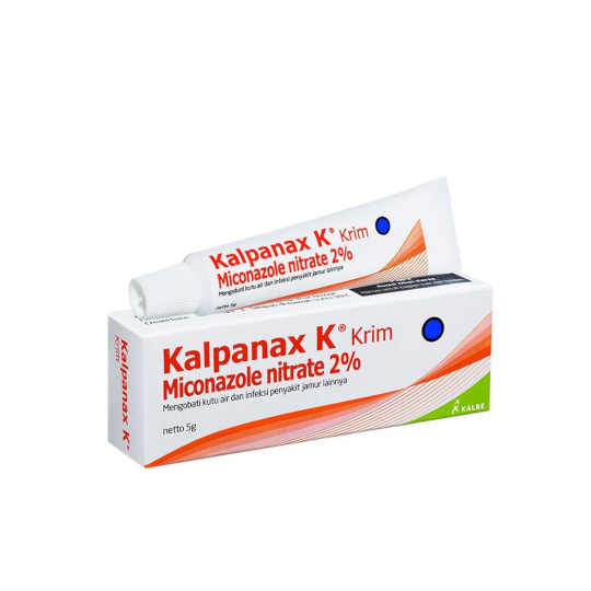 Kalpanax K Cream 5 Gr 10 Gr Kalbe/Skin Fungus Ointment/Water Flea