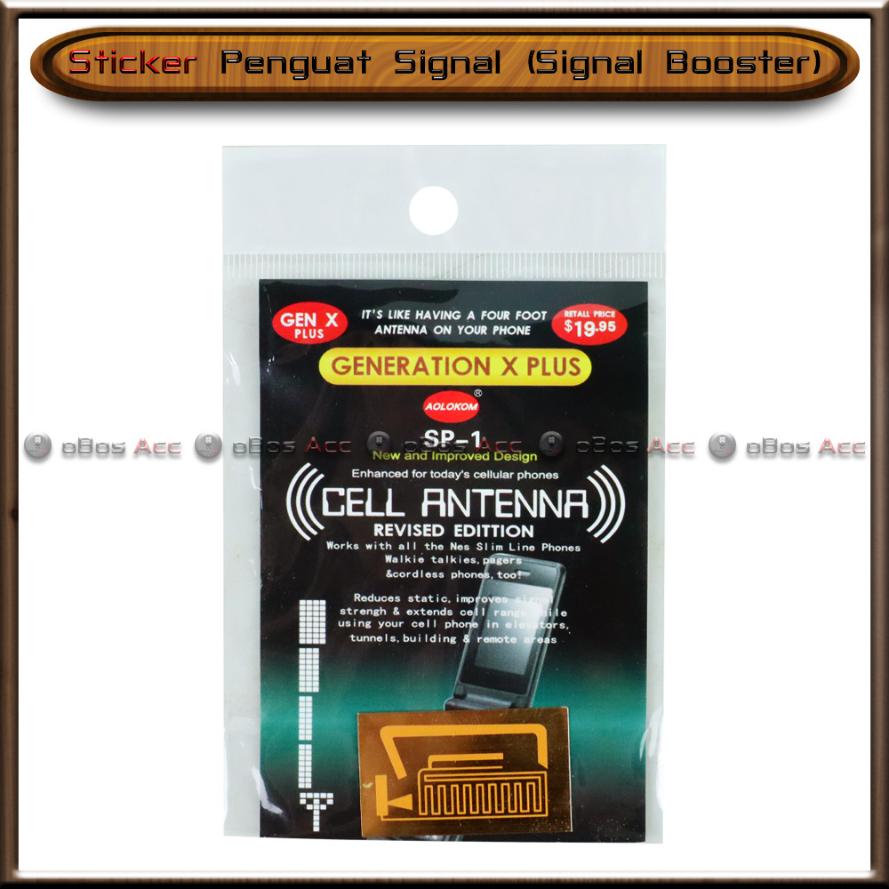 Hp Antenna Signal Booster Sticker Signal Booster Cell Sticker Shopee