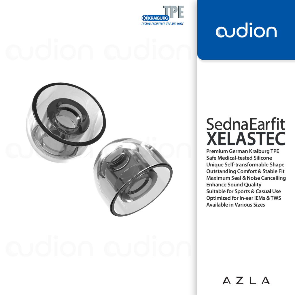 [OFFICIAL] Azla SEDNA/SednaEarfit XELASTEC IEM/TWS Eartips Earpiece for ...