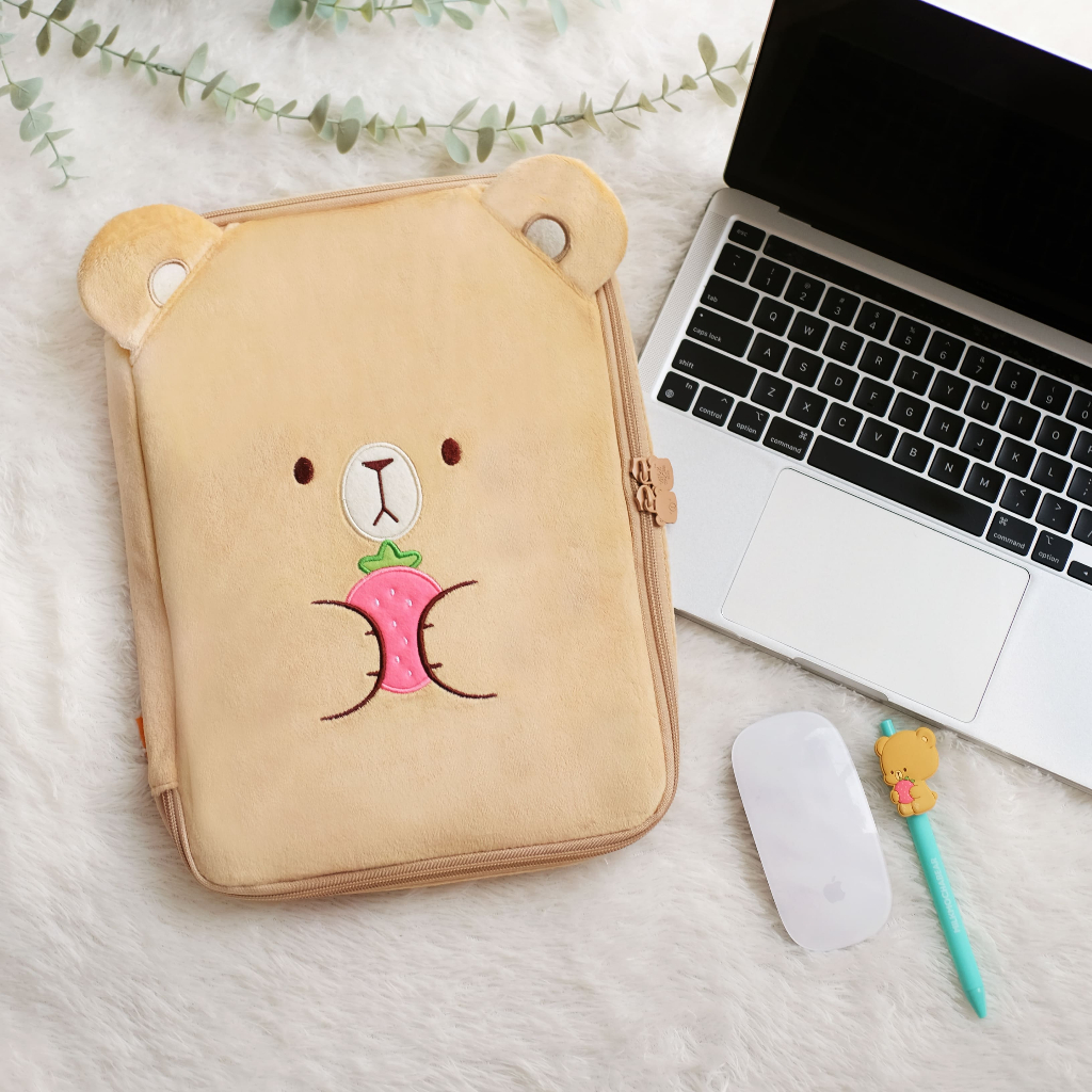 Milk Mocha Bear Laptop Case - Mocha | Shopee Philippines