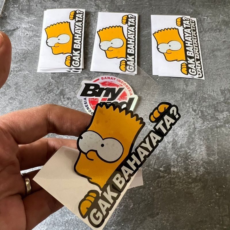 Sticker Sticker Sticker No Dangerous TA cutting | Shopee Philippines