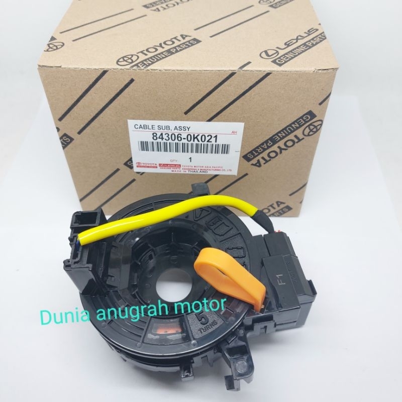 Spiral CABLE HORN CLOCK SPRING CABLE TOYOTA INNOVA HILUX FORTUNER 2004 ...