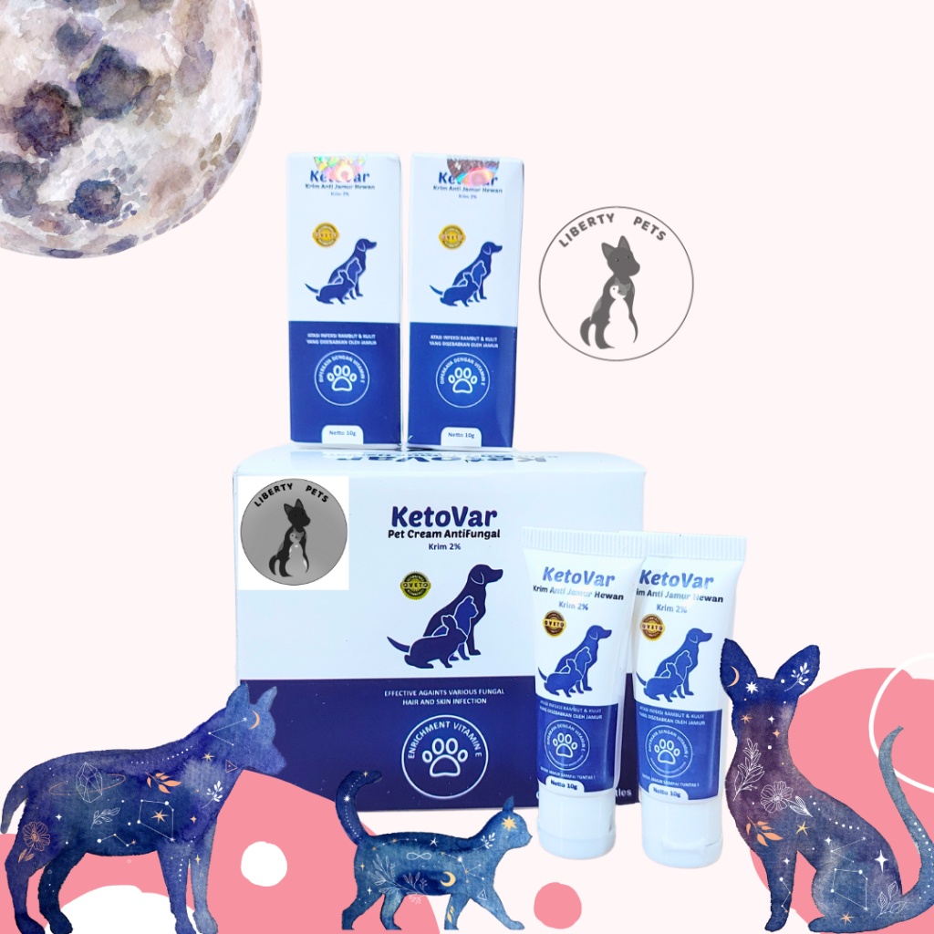 Ketovar 10gr Cream Kills Ringworm Fungus On Cats Dogs Rabbits Shopee Philippines