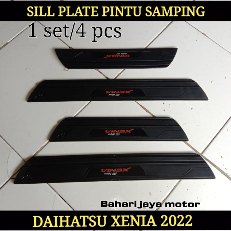 All NEW XENIA 2022. Side Door SILL PLATE Shopee Philippines