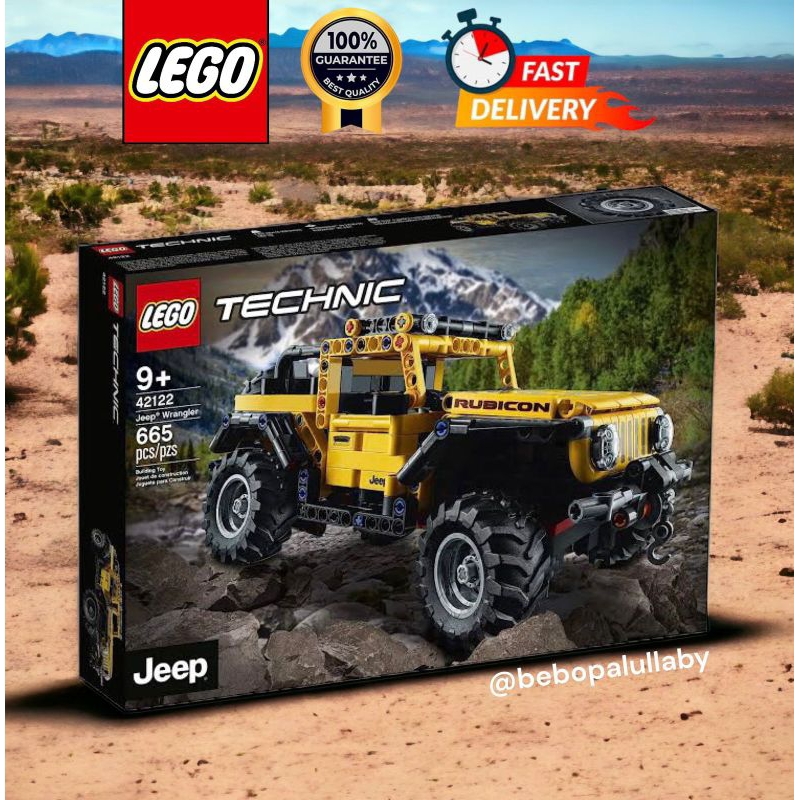 Lego TECHNIC JEEP WRANGLER (42122) | Shopee Philippines