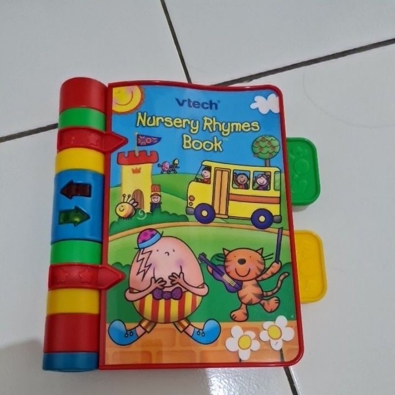 Preloved Electronic Story book sound book Children Vtech nursery rhymes ...