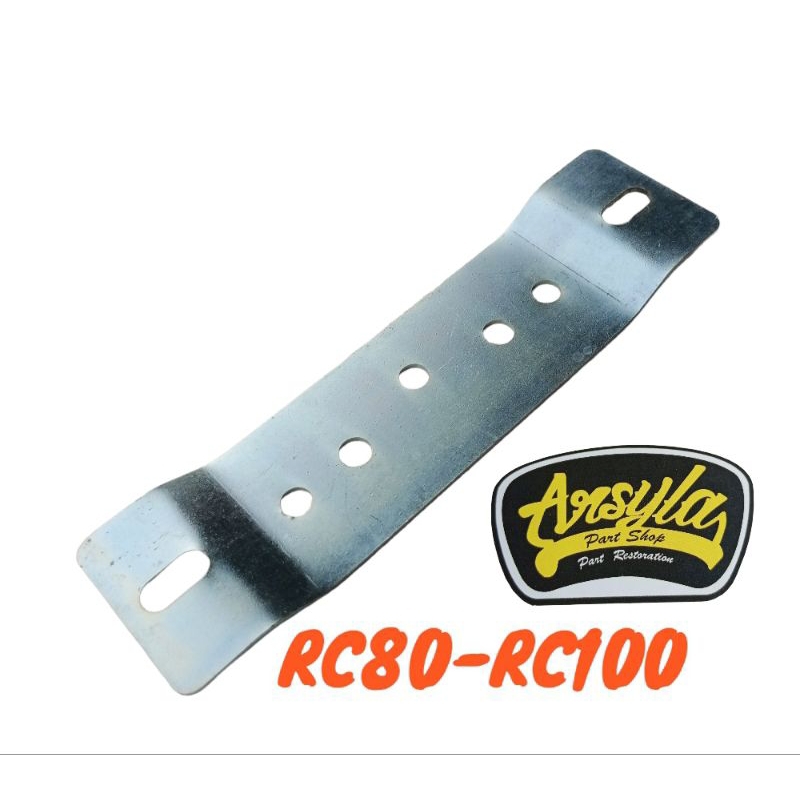 Rear Fender License Plate Mount bracket Suzuki rc80 rc100 bravo rc110