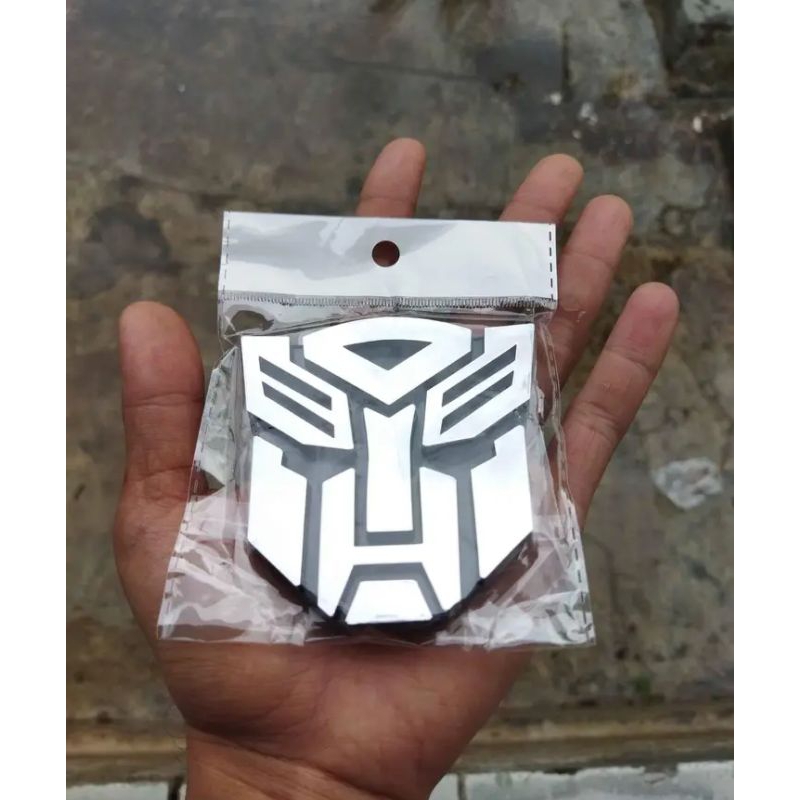 Transformer AUTOBOT DECEPTICON 3D STICKER | Shopee Philippines
