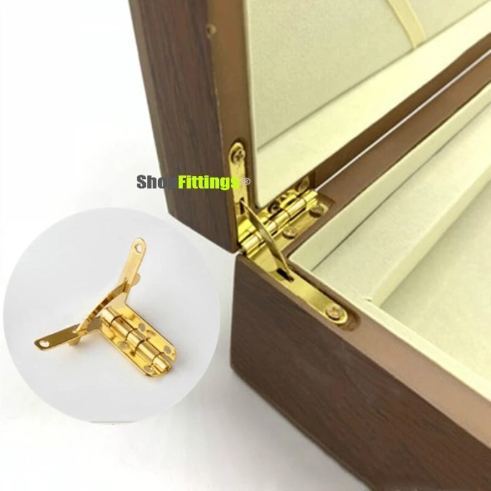Quadrant Triangle Jewelry Box Quant Hinge Jewelry Box Humidor x 1 Pair ...