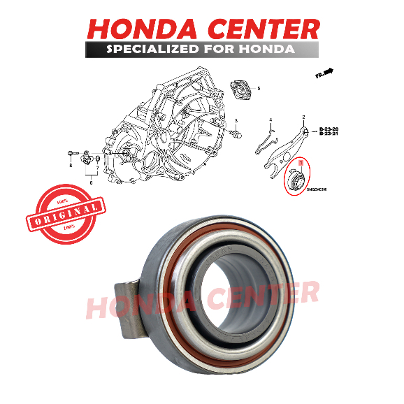 Clutch Masters Hydraulic Release Bearing | Honda Civic/RSX/TSX (02-06/14) (N818-H) main image 0