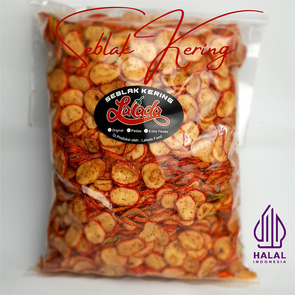 Dried Seblak Crackers Sebring Onion Lalada Package 1 Kg | Shopee ...