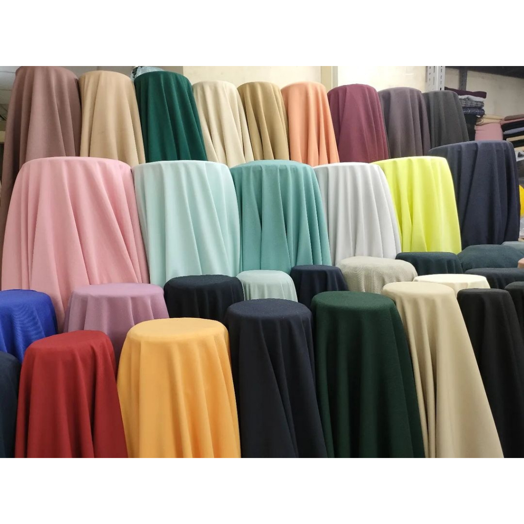 MINIMAL Stretch Semi Woll Fabric/Semi Woll Material/Stretch Wool/Coat ...
