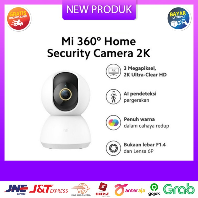 Ipcam Xiaomi Mi Home Mijia Security Camera 360 PTZ 2K Ip Camera CCTV ...