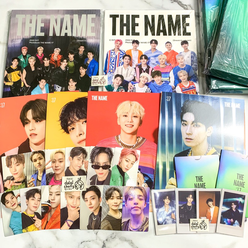 Sharing Official Seventeen SVT SVT Photobook PB The Name 17 Instant ...