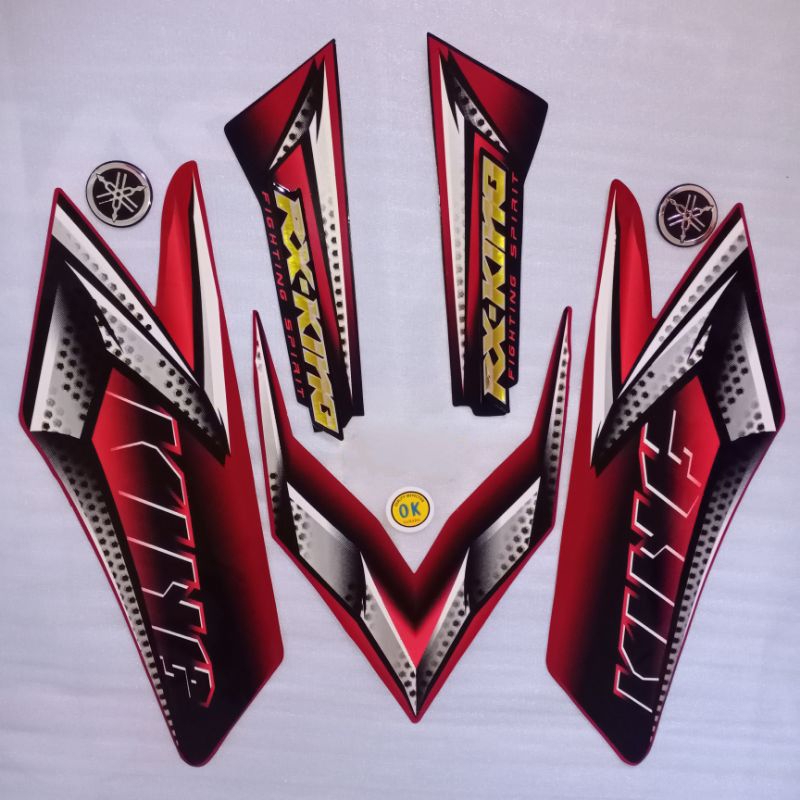 List body/sticker/striping RX king damper set emblem 2008 | Shopee ...