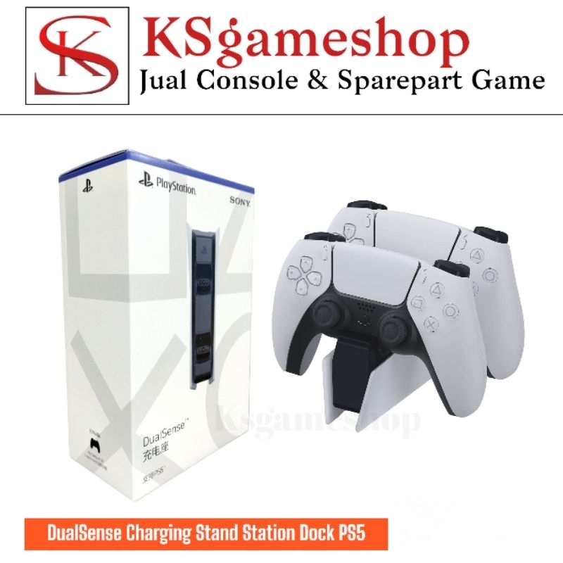 Charging Station Dock Stand Stick PS5 Dualsense Dual Sense Stick Ori ...