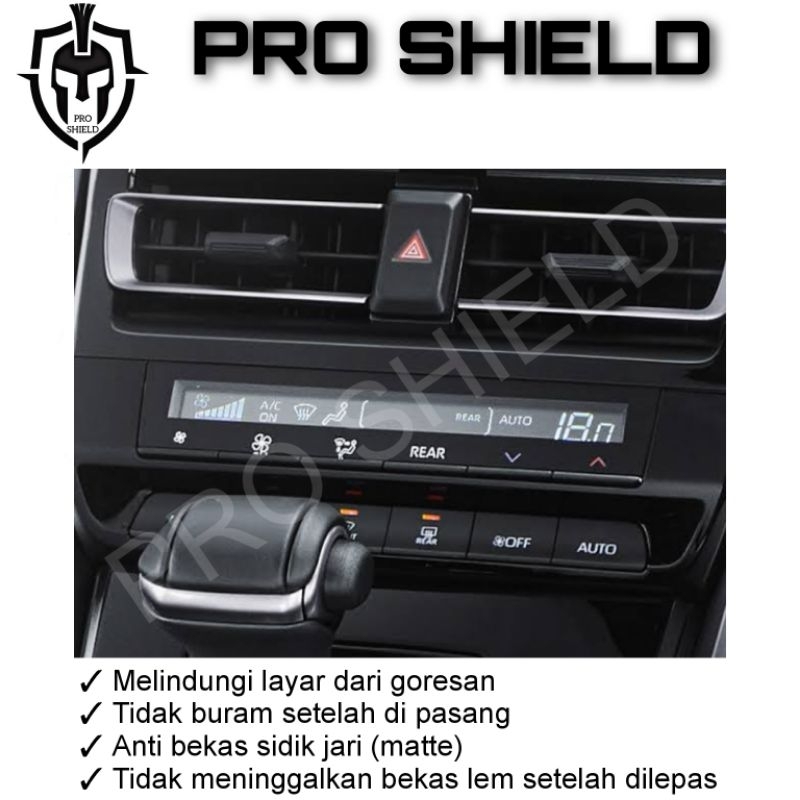Anti-scratch Innova Zenix AC panel | Shopee Philippines