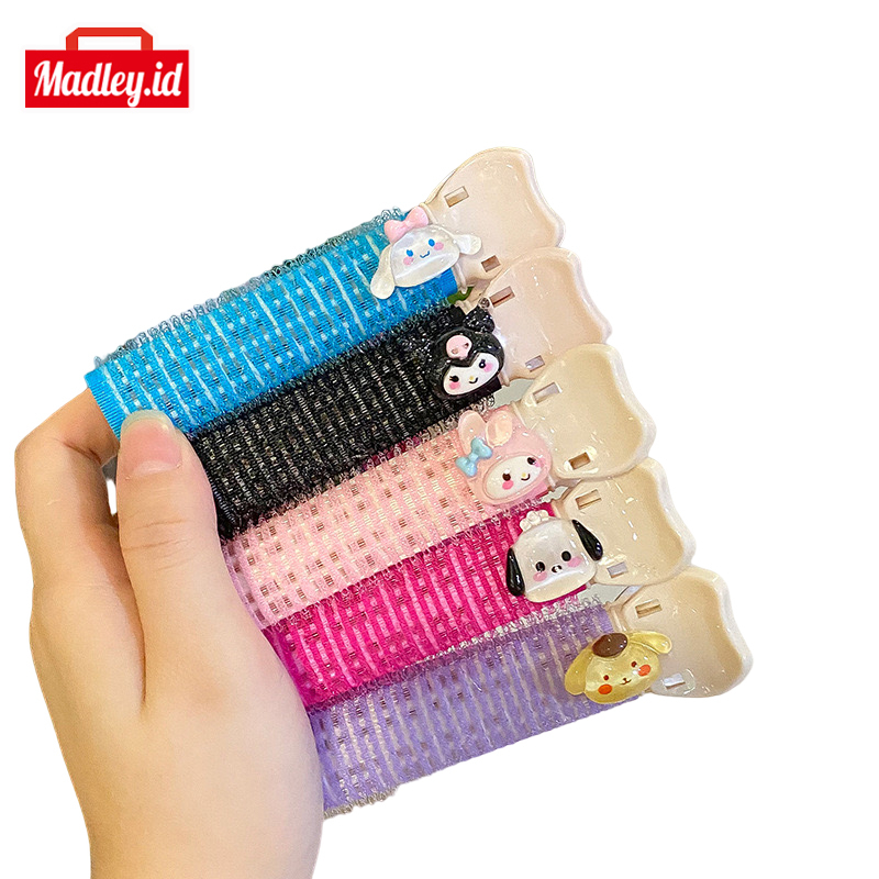 Madley HairPin Roll Hair Cute Character Women Hair Roller Stylish ...