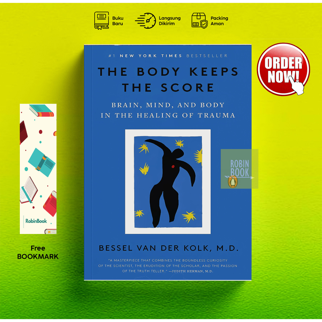 The Body Keeps The Score By Bessel Van Der Kolk M.D. (English) | Shopee ...