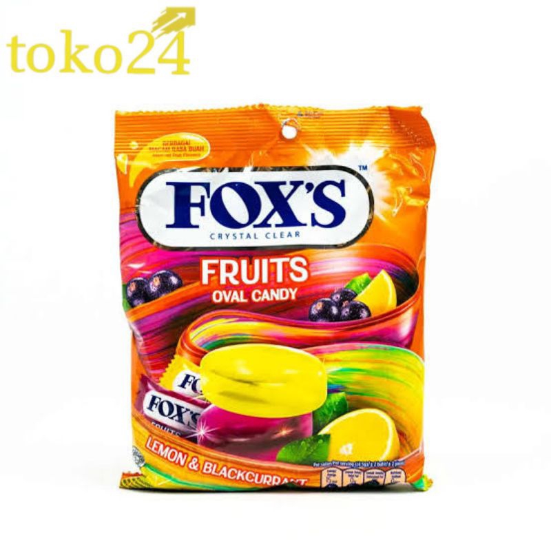Fox's Fruits Oval Candy Shopee Philippines