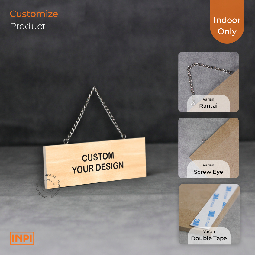 Custom Signage - Request Room Signage - MDF 20 x 6.5 cm | Shopee ...