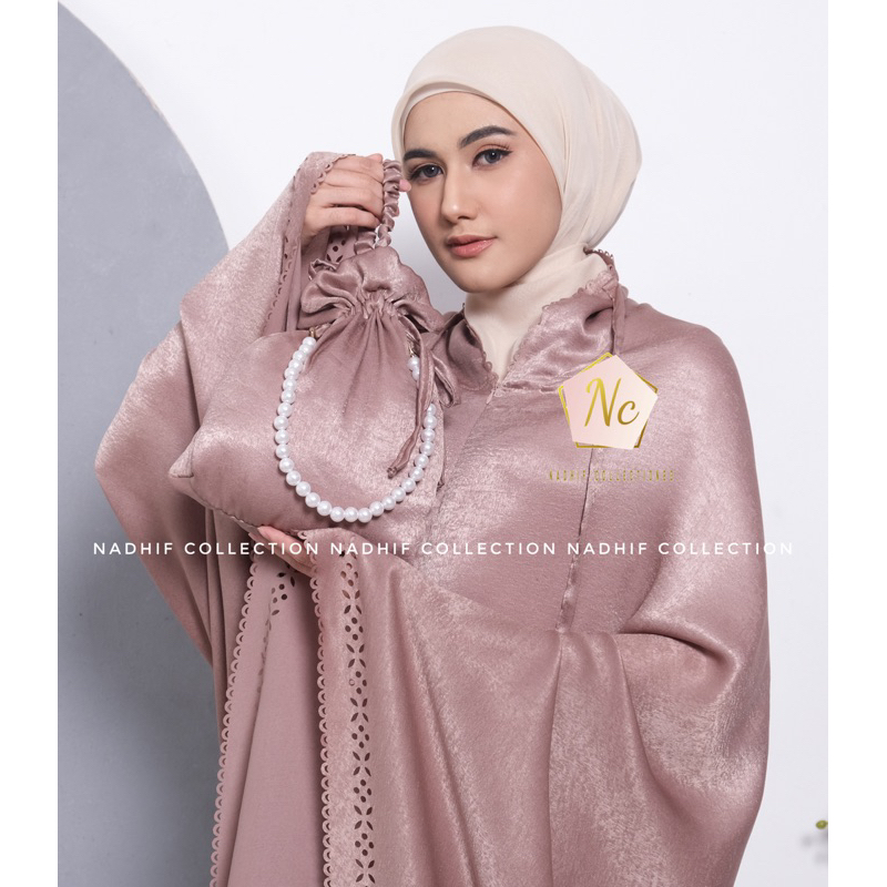 NADHIF - Santorini Silk 2in1 Zahira Series Prayer Robe | Shopee Philippines